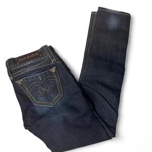 Rockrevival Women's Navy and Blue Jeans